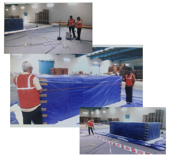  Pallet cover Fumigation